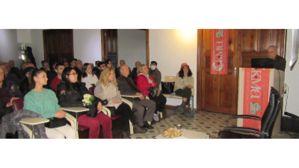 Kent Müzesinde Çanakkale Turizm Tanıtma Derneği Konuşuldu
